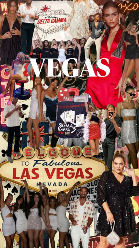 #lasvegas #lasvegasaesthetic #vegas #aesthetic #sincity #myfirstshuffle #dateparty #semiformal #adpi #sorority Viva Las Vegas Outfit, Vegas Bid Day, Sorority Party Themes, Vegas Day Outfit, Vegas Casino Party, 21st Birthday Vegas, Las Vegas Party Theme, Birthday Vegas, Prom Committee