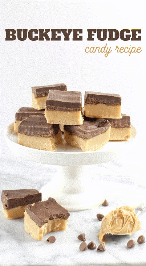 Buckeye Fudge Recipe, Buckeye Fudge, Virgin Drink Recipes, Creamy Peanut Butter Fudge, Slow Cooker Fudge, Halloween Candy Recipes, Fudge Candy, Christmas Mocktails, Homemade Hot Fudge