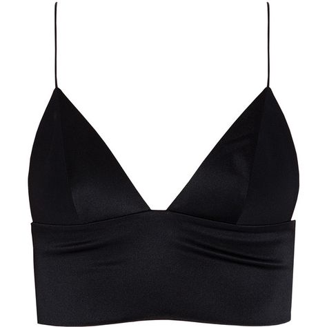 T BY ALEXANDER WANG Silk Satin Bralette (535 BRL) ❤ liked on Polyvore featuring tops, shirts, crop tops, lingerie, sports crop tops, plunging v neck top, shirt crop top, bralette tops and plunge crop top Crop Tops Shirts, Bodycon Shirt, Shirts Crop Tops, Satin Bralette, Bralet Tops, Shirts Crop, Cropped Shirts, Sports Crop Tops, Bodycon Tops