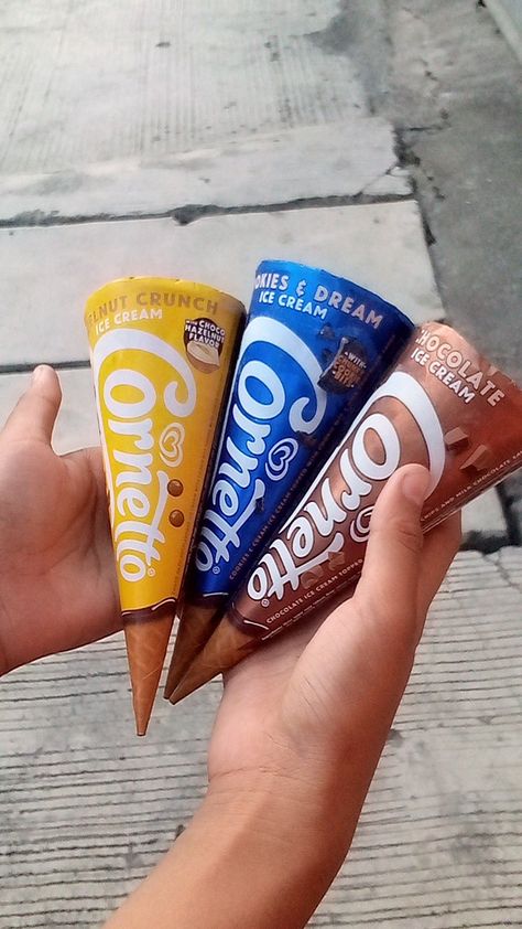 Cornetto Amul Ice Cream, Cornetto Ice Cream, Chocolate Ice Cream Topping, Filipino Boys, Barbecue Ideas, Photography Name Logo, Cream Packaging, Ice Cream Packaging, Chocolate Dishes