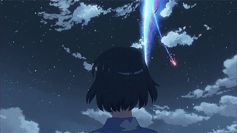 Your Name Anime, Anime Smile, Banner Gif, Movie Art, Live Wallpapers, Anime Scenery, Anime Movies, Cute Cartoon Wallpapers, Anime Films