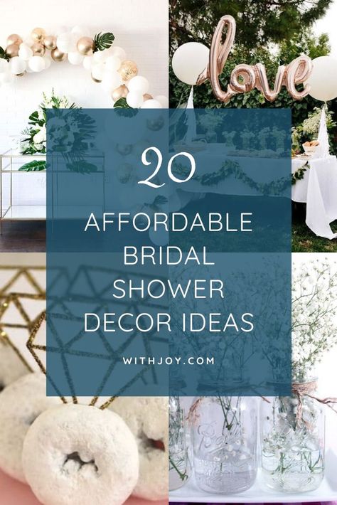 Bridal Shower For Second Marriage Simple, New Beginnings Bridal Shower, Inexpensive Bridal Shower Ideas Decor, Bridal Shower Work Party, Bridal Shower Easy Decorations, Garden Bridal Shower Ideas Decor, Classic Bridal Shower Decorations, Classic Wedding Shower Ideas, Bridal Shower Low Budget