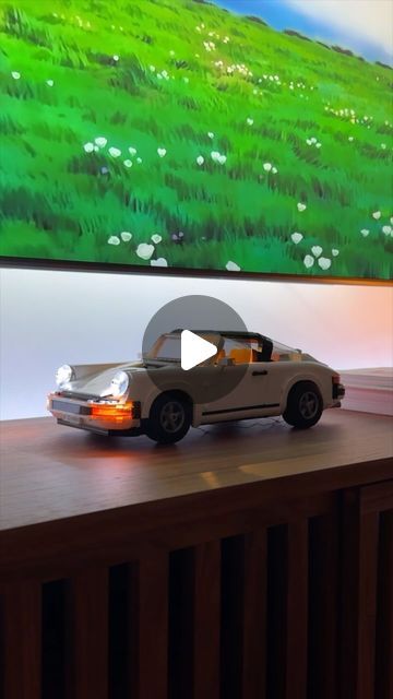 andrew maddock on Instagram: "upgrading the lego porsche with these led headlights, looks great and adds to the cozy vibe of the loft #lego #legoporsche #buildinglego #legostagram #loftstyle" Lego Porsche, Men Apartment, The Loft, Loft Style, Home Trends, Led Headlights, Dorm Rooms, Dorm Room, Porsche