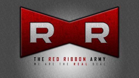 Red Ribbon Army - Dragon Ball Red Ribbon Army Dragon Ball, Red Ribbon Army, Super Broly, Army Tattoos, Logos Retro, Army Wallpaper, Guitar Gear, Retro Logos, Adorable Wallpapers