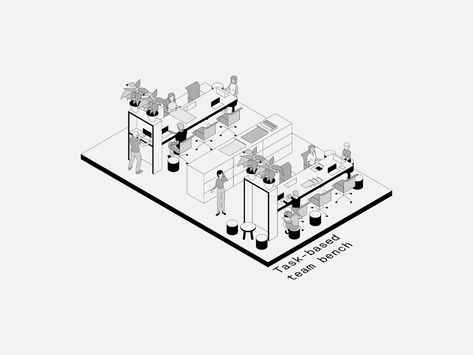 Isometric Office, Isometric Design, Learning Design, Office Spaces, Office Building, Office Space, Global Community, Creative Professional, Design Projects