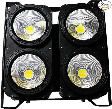 400w LED Blinder Light Warm White Color Audience Light for Stage Lighting, Atmosphere Adjustment (4pcs) Dj Facade, Facade Lighting, Stage Light, Dj Equipment, Stage Lighting, Light Bar, Bar Lighting, Warm White, White Color