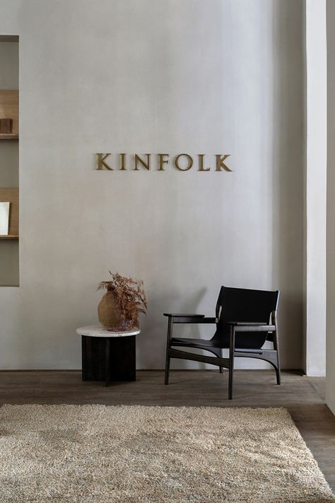 Keiji Ashizawa, Kinfolk Magazine, Office Signage, Wall Signage, Deco Studio, Wall Logo, Tactile Texture, Norm Architects, Contemporary Apartment