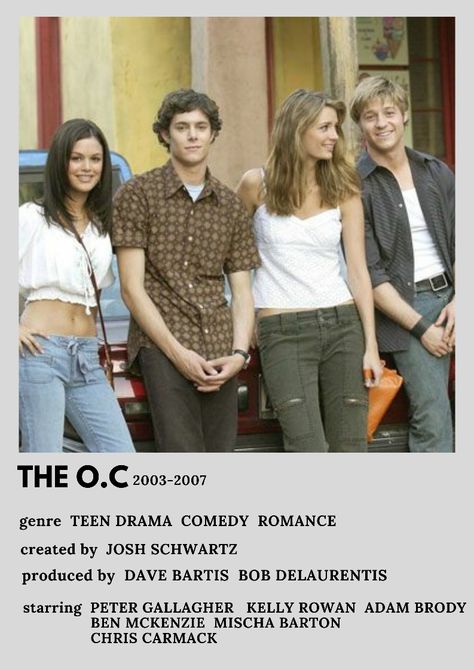 Tv Show Minimalist/Alternative Poster The Oc Movie Poster, The Oc Tv Show Poster, The Oc Polaroid Poster, The Oc Poster, Oc Tv Show, Tv Shows Posters, The Oc Show, The Oc Tv Show, Tv Show Posters