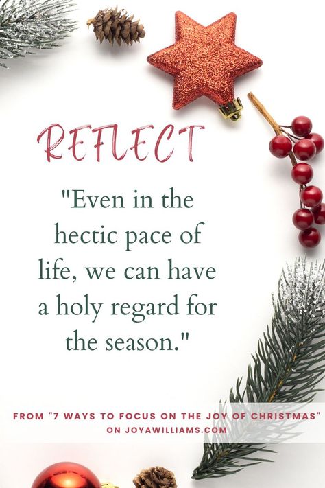 Reflecting on the past year or on past Christmases can stir up our emotions. But as we focus on the birth of Christ, it can also stir up our faith. "REFLECT" is featured in the “7 Ways to Focus on the Joy of #Christmas” series. Click on the image to read more! #Reflections #ChristmasMemories #joy #joytothesoul #liveyourjoystory Christmas Joy Quotes, Christmas Shepherds, Reflecting On The Past Year, Ways To Focus, Birth Of Christ, Good Morning Inspiration, The Birth Of Christ, Luke 2, Heart Break