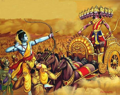 Ravan Vadh Images, Ram Ravan Images, Ravan Dahan Images, Ravan Vadh, Ramayana Story, Ram Setu, Shree Ram Images, Ram Images, Spiritual Topics