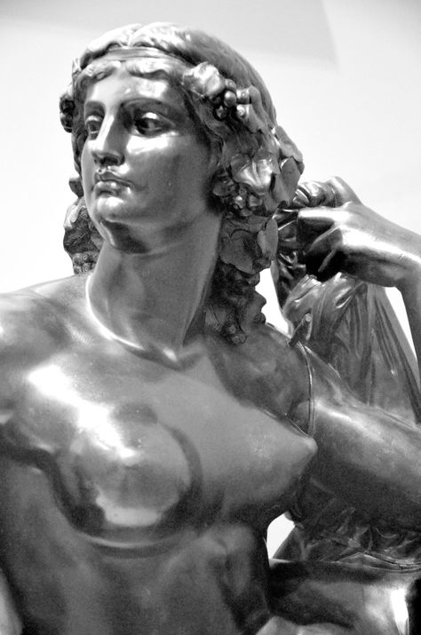 The triumph of Ariadne (detail) - Le triomphe d'Ariane par Auguste CLESINGER (1814-1883) |  Bronze | Musée Camille Claudel à Nogent-sur-Seine | Photo Hervé Leyrit. Auguste Clesinger, Camille Claudel, Adam And Eve, Art Plastique, Visual Arts, Anatomy, Visual Art, Greek Statue, Statue