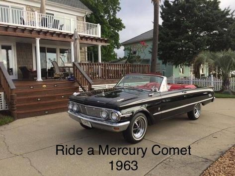 Ride a Mercury Comet 1963 College Course, Mercury Comet, 70s Cars, Car Inspiration, Online College, Study Space, Our Solar System, Future Car, Classic Cars Trucks