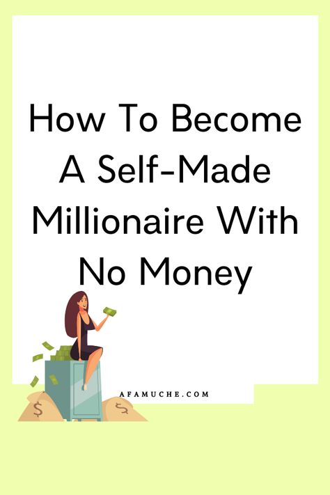 Rich And Successful, Ways To Become Rich, Money And Abundance, In Your Twenties, How To Be Rich, Your Twenties, Become Rich, Self Made Millionaire, Make Money From Pinterest