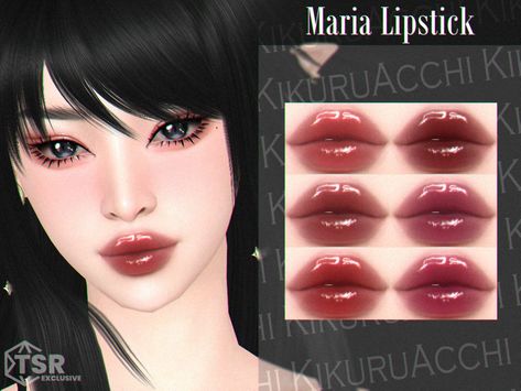 The Sims Resource - Maria Lipstick Sims 4 Cheats, Sims 4 Cc Eyes, Good Makeup, Makeup Cc, Sims Packs, Sims 4 Cc Shoes, Be More Confident, Sims 4 Cc Makeup, Sims 4 Body Mods