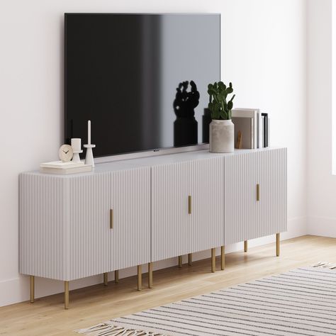 White tv cabinet