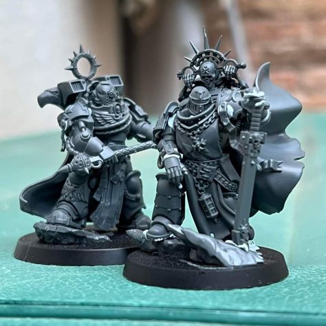 Abaddon Warhammer 40k, Black Templars 40k Miniatures, Space Marine Kitbash, Space Marine Conversion, Kitbash 40k, 40k Kitbash, Salamanders Space Marines, Warhammer Marine, 40k Painting