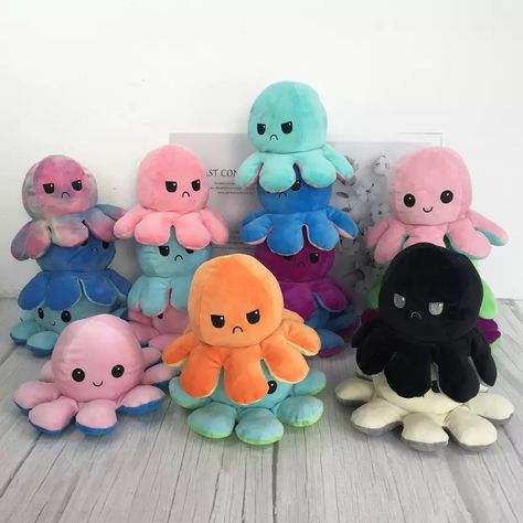 Flip Octopus, Octopus Plush, Soft Gift, Baby Doll Toys, Childrens Toy, Cute Plush, Animal Dolls, Plush Animals, Fidget Toys