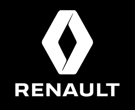 Renault Logo, Car Symbol, Car Symbols, Logo Silhouette, White Car, Car Logos, White Image, White Design, Battlefield