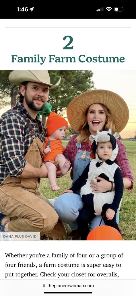 Farm Costumes, Disney 2023, Pumpkin Halloween Costume, Farmer Wife, Family Costumes, Family Halloween Costumes, Halloween 2024, Family Halloween, Pumpkin Halloween