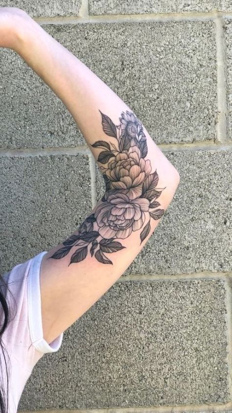 Elbow To Wrist Tattoo Sleeve, Elbow Forearm Tattoo, Elbow Bend Tattoos, Elbow Ditch Tattoo, Inner Elbow Tattoo, Elbow Tattoo Ideas, Inner Elbow Tattoos, Tat Inspiration, Tattoos 2024