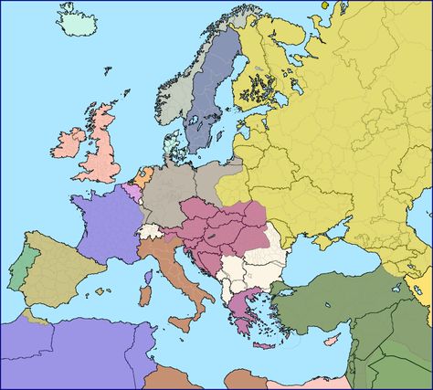 European Borders In 1914 vs European Borders Today – Brilliant Maps Europe 1914, Triple Entente, Map Of Europe, Imaginary Maps, Ap World History, Amazing Maps, Modern European, Europe Map, Alternate History