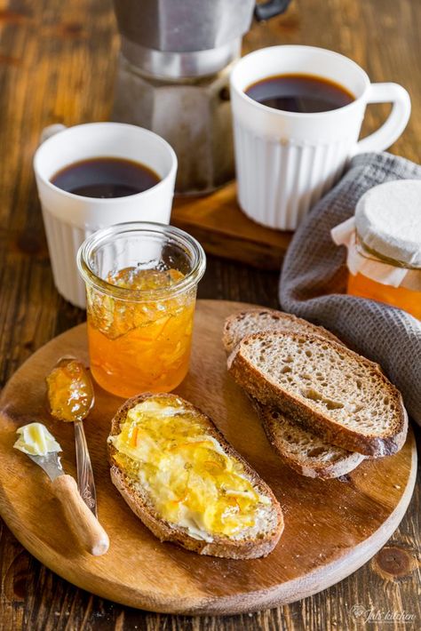 Breakfast And Brunch, Coffee Breakfast, Coffee Photography, Good Morning Coffee, Marmalade, Coffee Time, Food Styling, Chutney, The Table