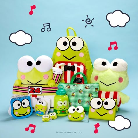 Kerropi Pfp, Keroppi Stuff, My Melody And Keroppi, Green Bay Packers Shirts, Frog Pictures, Hello Kitty Stuff, My Melody Kuromi, Frog Art, Instagram Giveaway