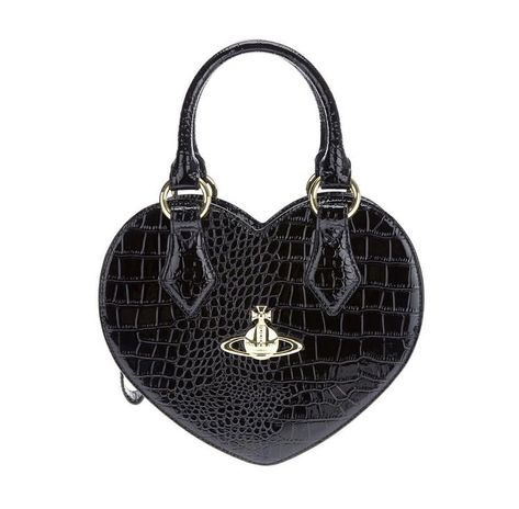 Vivienne Westwood Bags, Vivienne Westwood Jewellery, Heart Bag, Fancy Bags, Black Purses, Black Heart, Cute Bags, Dream Clothes, Vivienne Westwood