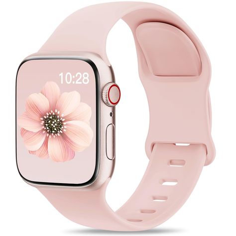 PRICES MAY VARY. 【Compatible with All Apple Watch】Velocius silicone sport iWatch bands for women are compatible with Apple Watch bands 44mm 40mm 41mm 45mm 38mm 42mm 49mm women men, soft silcone replacement sport strap for apple watch Series 9, iWatch Series 8, Series 7, Series 6,Series 5, Series 4, Series 3, Series 2, Series 1 and apple watch Ultra 2, Ultra, SE(2nd Gen) 【Premium Soft Silicone Material】 Our Velocius silicone sport Apple watch bands for men women are made from premium and durable Gold Chanel, Preppy Shoes, Pink Sand, Wearable Technology, Apple Watch Series, Soft Silicone, Pharmacy Gifts, Apple Watch Bands, Apple Watch