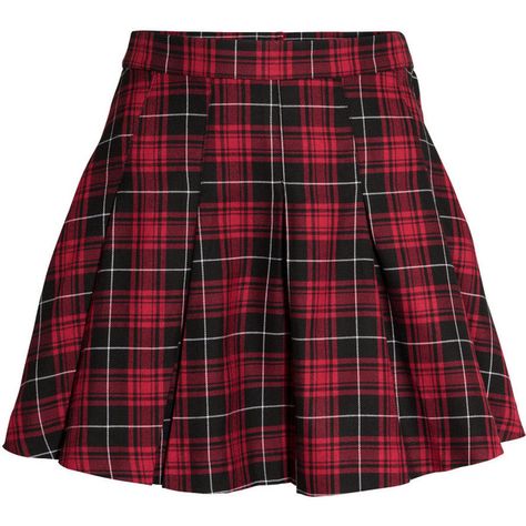 H&M Pleated skirt ($8.80) ❤ liked on Polyvore featuring skirts, bottoms, red, saias, red skirt, short red skirt, pleated skirt, checked skirt and h&m skirts Short Red Skirt, Red Tartan Skirt, Tartan Pleated Skirt, Mode Rockabilly, Short Pleated Skirt, Red Pleated Skirt, Checked Skirt, Skirt Diy, Red Plaid Skirt