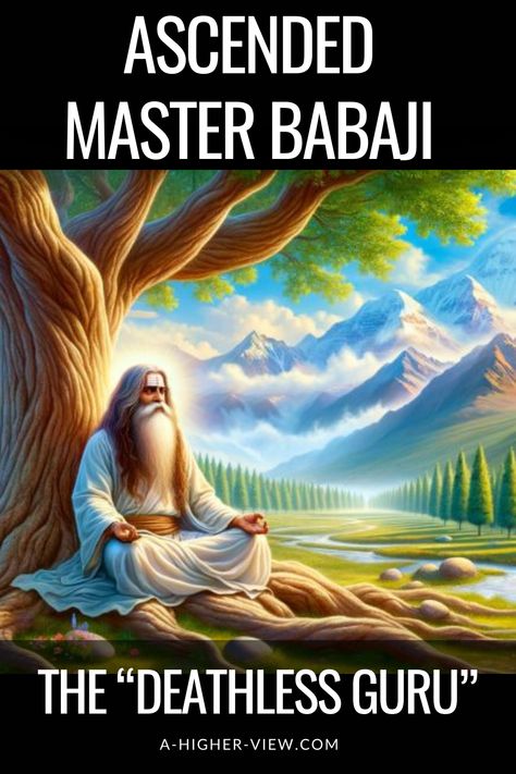 Often known as the immortal yogi of the Himalayas, Mahavatar Babaji is regarded as one of the ascended masters. Legend has it that Babaji possesses incredible supernatural powers, allowing him to transcend time and space and there have been numerous accounts of individuals throughout history claiming to have met or been guided by this enigmatic figure. #ascendedmasters #theosophy #babaji #esoteric The Deathless, Psychic Development Learning, Mahavatar Babaji, Autobiography Of A Yogi, Archangel Prayers, Supernatural Powers, Kriya Yoga, Nigerian Recipes, Karma Yoga