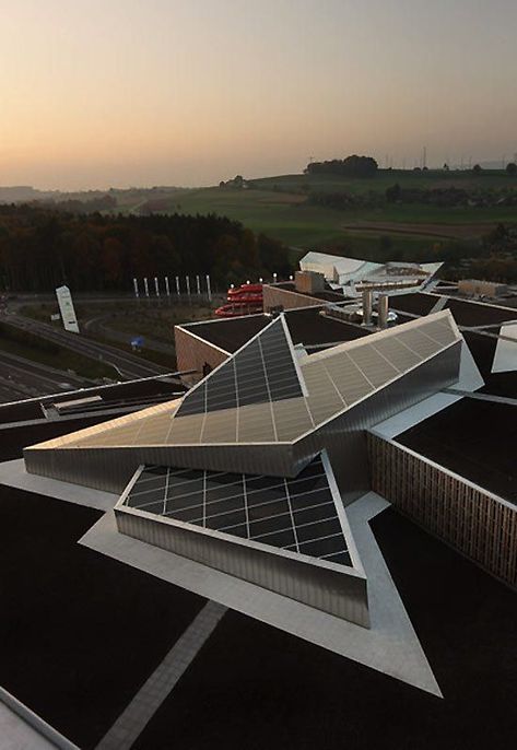 Scale Architecture, Berne Switzerland, Deconstructivism, Daniel Libeskind, Amazing Buildings, Unique Buildings, Unique Architecture, Zaha Hadid, Futurism