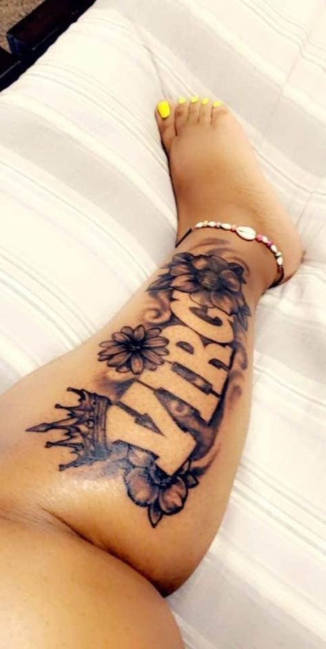 Black Women Leg Tattoos Ideas, Thigh Tattoo Ideas Black Women, Calf Tattoos For Black Women, Leg Tattoos For Black Women, Women Leg Tattoos Calf, First Tatoos Idea Women, Hip Tattoos Women Side Thighs Unique, Tattoo Ideas Female Calf, Big Side Tattoos Women