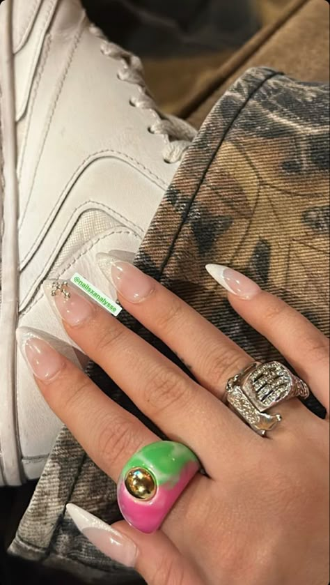 Madi Filipowicz, Euphoria Nails, Simple Nail Designs, Insta Story, Simple Nails, Nails Inspiration, New Outfits, Nail Inspo, Hair And Nails