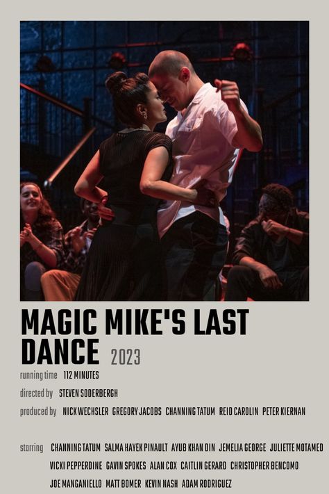 Magic Mike Last Dance Poster, Magic Mike Movie Poster, Magic Mike The Last Dance, Magic Mikes Last Dance, Magic Mike Last Dance, Dance Movie Poster, Magic Mike Movie, Series Journal, Dance Movie