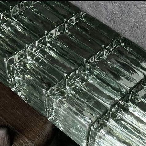 Sage Interior Design Studio on Instagram: "Glass bricks !!! I’m in love - Glass bricks are making a comeback in interior and architectural design. These versatile building blocks offer privacy, elegance, and energy efficiency. Their ability to infuse spaces with natural light makes them ideal for creating well-lit, stylish interiors. Whether used as room dividers, in showers, or for insulation, glass bricks add a touch of modernity while being easy to maintain. Plus, they contribute to sustainab Sage Interior Design, Sage Interior, Instagram Add, Bali Hotels, Glass Brick, Well Lights, Room Dividers, Glass Blocks, Bar Counter