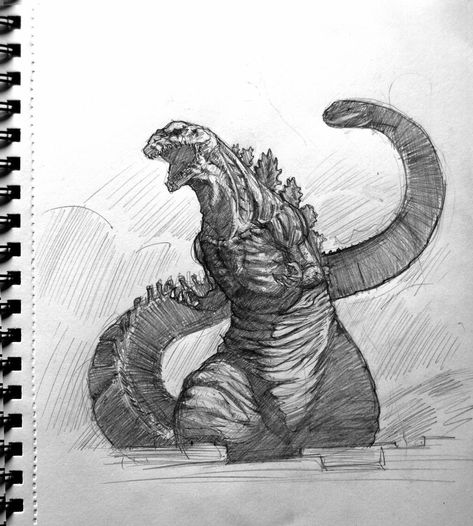 Shin Godzilla Drawing, Shin Godzilla Art, Godzilla Drawing, Shin Godzilla, Godzilla Resurgence, Kaiju Art, Monster Hunter, Drawing Tips, Godzilla