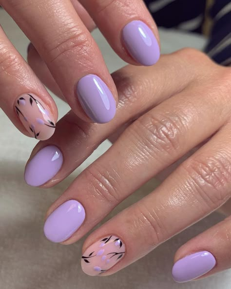 Nails Ideas Purple, Pastel Purple Nails Design, Pastel Pink Nail Designs, Purple Short Nails, Pastel Nails Designs, Makeup Nails Designs, Lilac Nails, May Nails, Pointed Nails