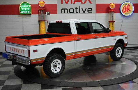 2018 Chevy Silverado C10 Revival Up For Sale C10 For Sale, 2018 Chevy Silverado, Two Tone Paint, Chevy C10, Chevy Silverado, Best Of Both Worlds, Chevrolet Silverado, Vroom Vroom, Chevrolet Logo