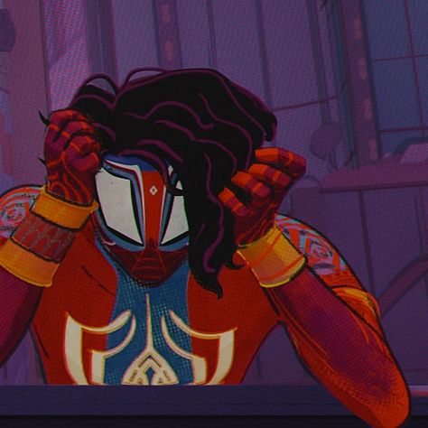 Across The Spider-Verse Across The Spider Verse Reaction Pic, Spider Man Across The Spider Verse Pfp Matching, Across The Spider Verse Spider Punk, Gwen And Hobie Matching Pfp, Jess Spiderverse, Spider-man Atsv, Spider Punk Widget, Spider Man Across The Spider Verse Pfp, Pavitr Prabhakar Pfp