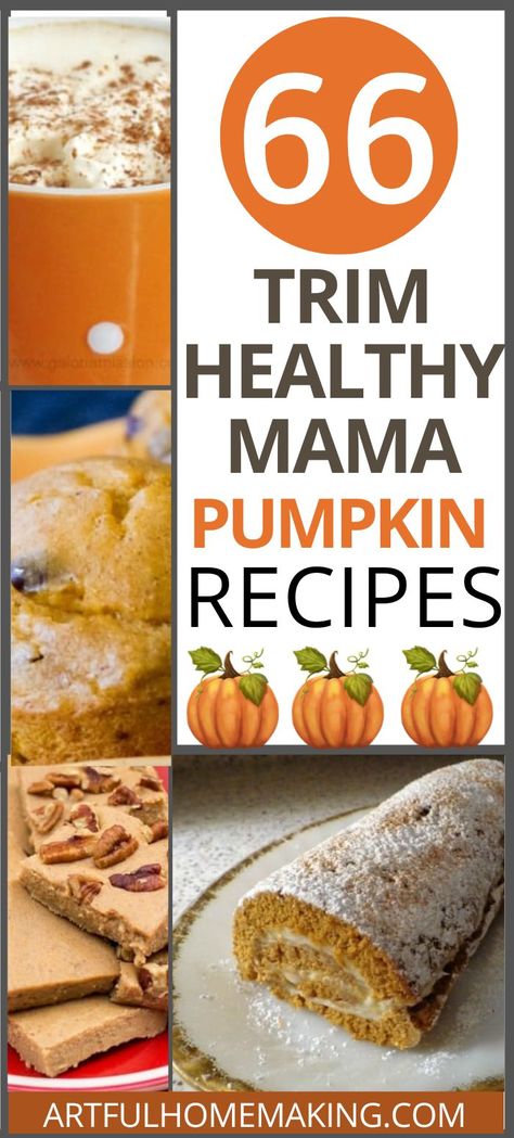 Thm Recipes Breakfast, Trim Healthy Mama Breakfast, Healthy Pumpkin Bars, Thanksgiving Desserts Pumpkin, Pumpkin Breakfast Recipes, Trim Healthy Mama Dessert, Trim Healthy Recipes, Trim Healthy Momma, Pumpkin Breakfast