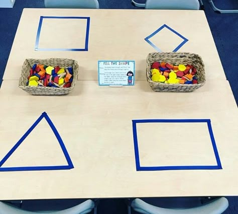 Shape Activities Preschool, Morning Activities, Preschool Centers, Shapes Preschool, Family Design, Busy Morning, Shapes Activities, Homemade Holiday, Math Activities Preschool