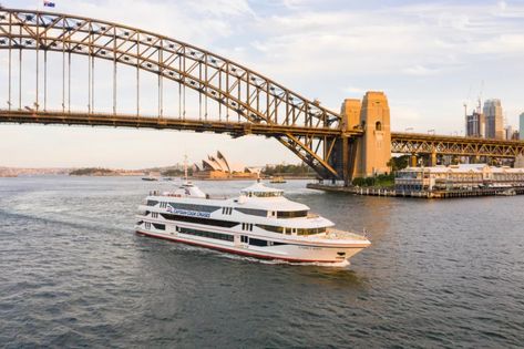 Dinner Cruise Sydney, Lunch & High Tea | Captain Cook Cruises Sydney Harbour Captain Cook, Dinner Cruise, Sydney Harbour Bridge, High Tea, Dining Experiences, Sydney, Australia, Travel