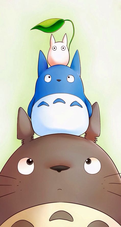 My neighbor Totoro:) My Neighbor Totoro Characters, Totoro Drawing, Totoro Characters, Studio Ghibli Anime, Totoro Art, Studio Ghibli Films, Ghibli Anime, Mini Toile, Ghibli Tattoo