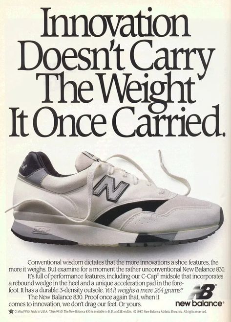 New Balance 830. 1987 | Are.na New Balance Advertising, New Balance Campaign, New Balance Ad, Fruit Market, Shoes Ads, Old Person, Human Design, New Balance Shoes, New Balance