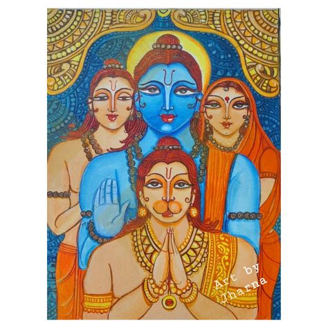 Ram Sita Lakshman Drawing, Ram Darbar Rangoli, Sita Ram Paintings Hindu Art, Ram Sita Modern Art, Ram Sita Madhubani Painting, Ram Nomi, Ram Darbar Drawing, Ram Darbar Paintings, Ram Sita Painting Canvas