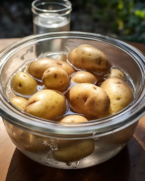 Why you should be saving potato water and never dumping it out Potato Water, Potatoes In The Oven, How To Thicken Sauce, Raw Potato, Natural Fertilizer, Boiled Potatoes, Reduce Food Waste, Bread And Pastries, The Next Day