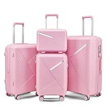 Travel Luggage Set, Pink Luggage, Hard Shell Luggage, Lightweight Suitcase, Small Suitcase, Lightweight Luggage, Luggage Shop, Storage Trunks, Checked Luggage