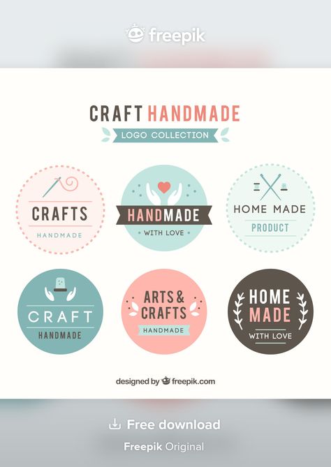 Logo For Handmade Business, Craft Logo Design Handmade, Teddy Movie, Beer Bottle Logo, Crafter Logo, Bottle Logo, Handmade Logo, All Crafts, Gift Logo