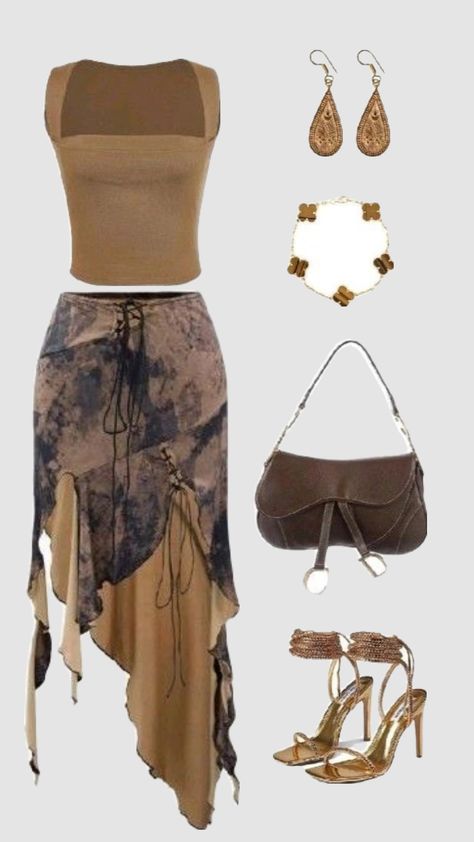 Fallen Angel Outfit, Angel Outfit, Neo Soul, Fall Color Palette, Fashion Fits, Fallen Angel, Y2k Style, Style Board, Cute Fashion